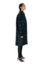 CAMOUFLAGE BROCADE COAT