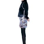 BLACK MESH SKIRT