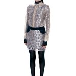 SILVER AND GOLD LACE SHIRT