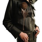 CROPPED JACKET – OLIVE