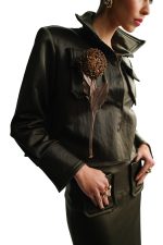 CROPPED JACKET – OLIVE