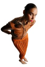 LEATHER CROPPED JACKET - Image 2