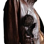 LEATHER BROWN  JACKET