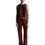 BURGUNDY PANTS