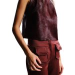 SLEEVELESS PONY TOP