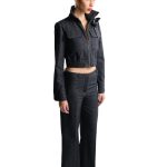 FLARED PANTS – GRAY