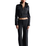 CROPPED JACKET GRAY